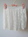 Blossoms Garden Skirt (Snowy White)