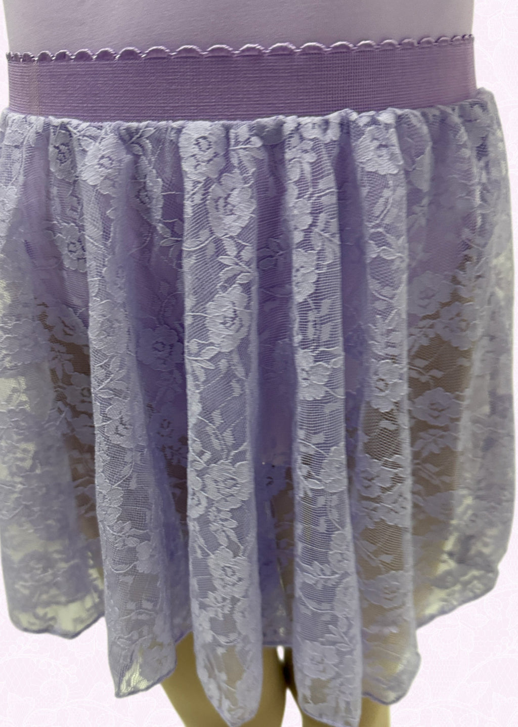 Blossoms Garden Leotard (Lilac purple)