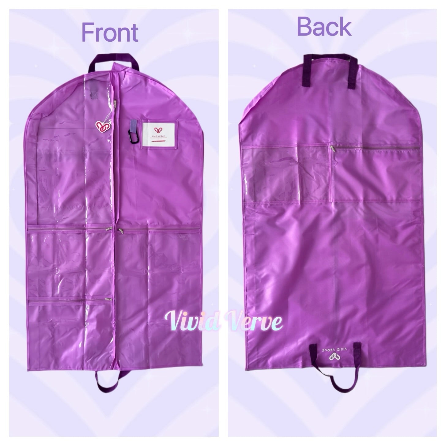 Vivid Costumes Garment Bags (Get it personalised 💝)  Name and Dance Pose