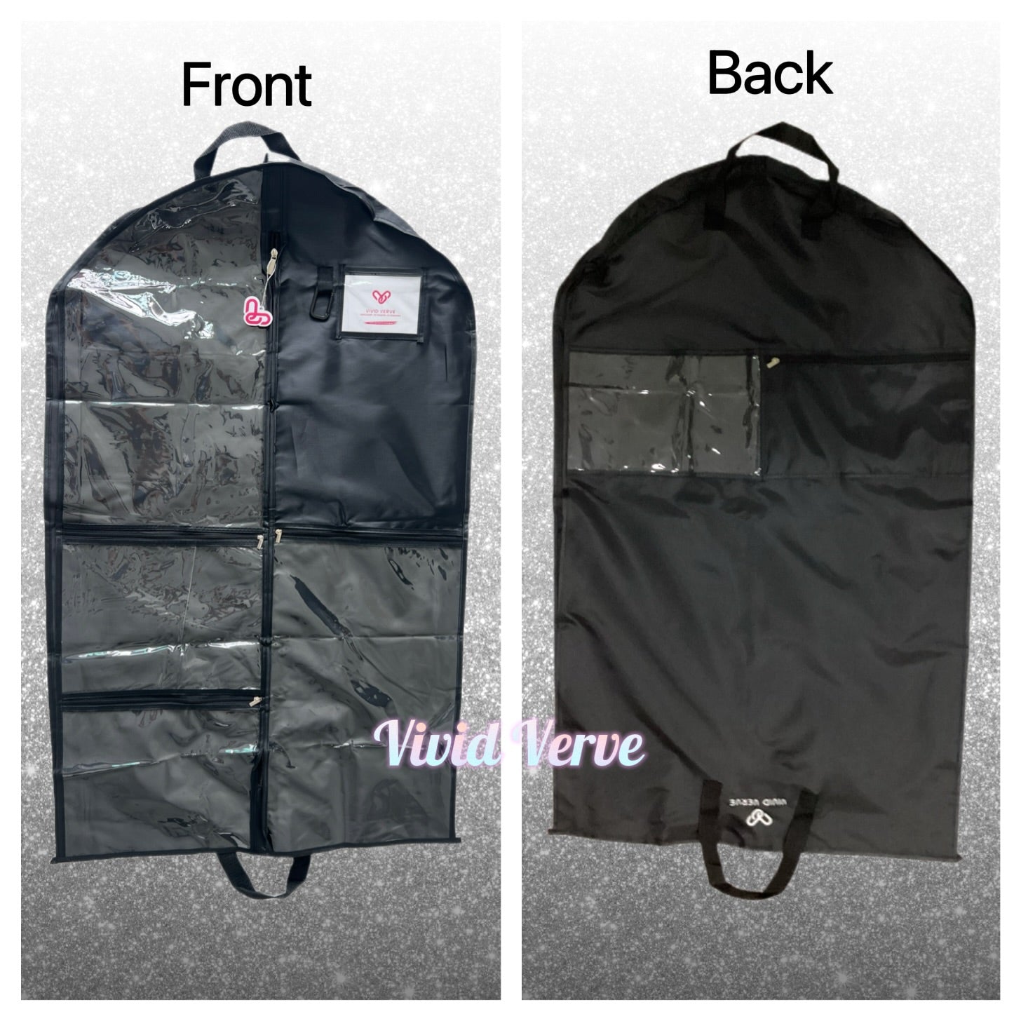 Vivid Costumes Garment Bags (Get it personalised 💝)  Name and Dance Pose