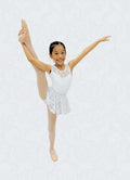 Blossoms Garden Leotard (Snowy White)